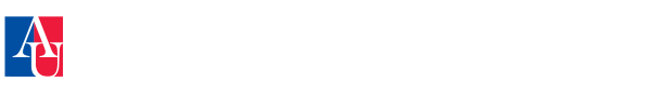 American University logo